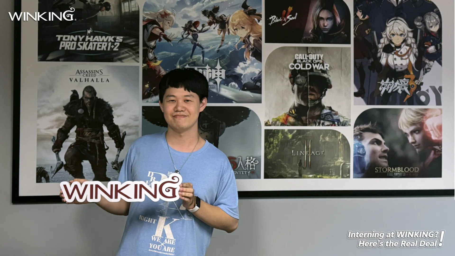 2025 intern at winking en