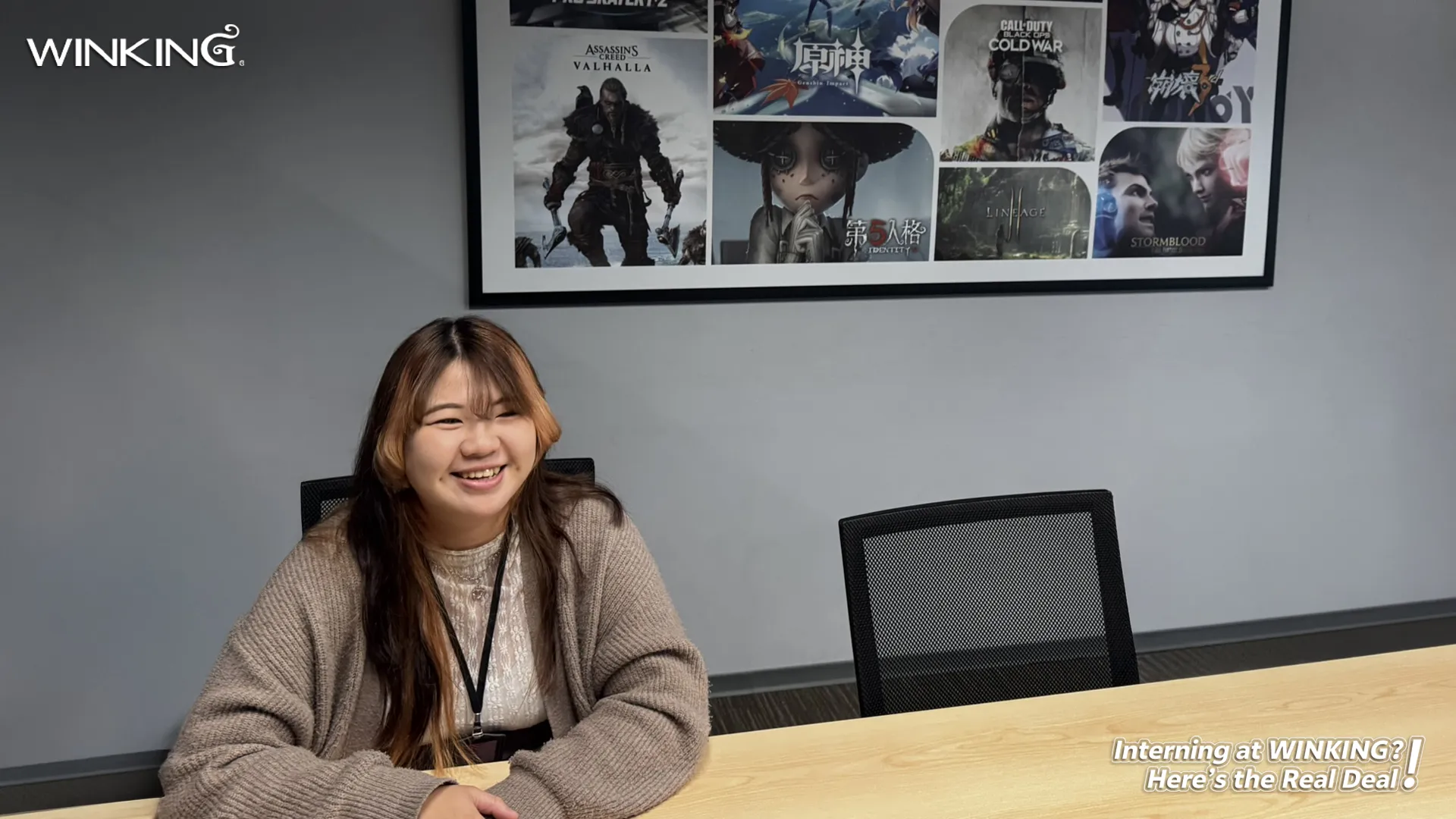 2025 intern at winking en