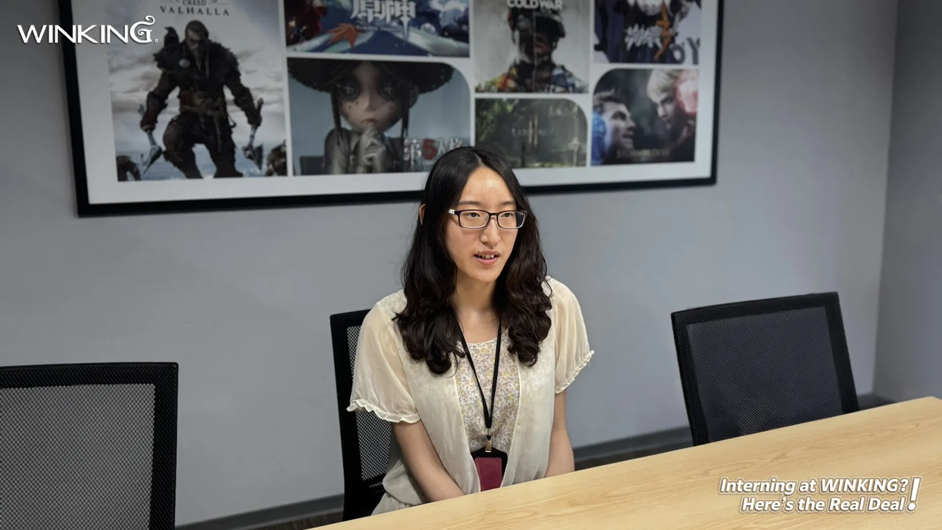 2025 intern at winking en