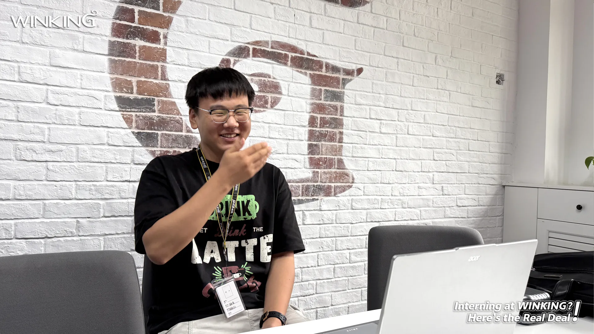 2025 intern at winking en